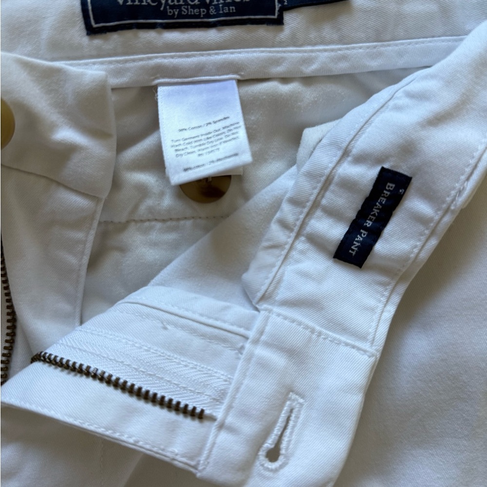 Vineyard Vines White Breaker Pants